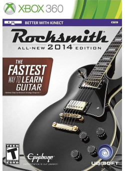 Rocksmith All-New 2014 Edition (игра без кабеля) (Xbox 360)